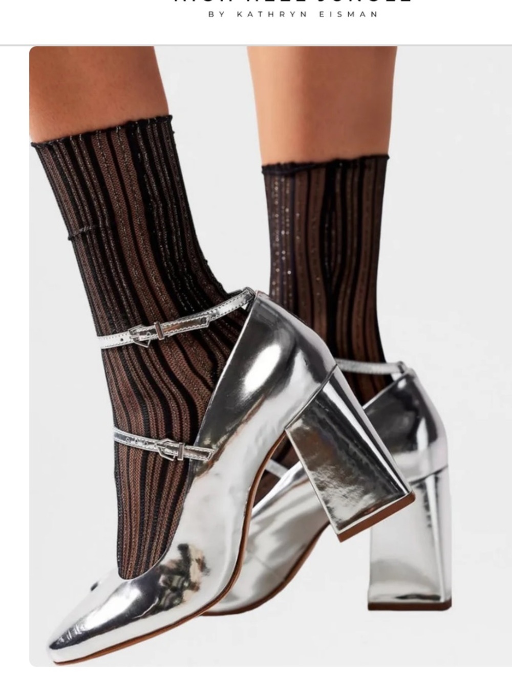 Free People Sheer Candy Stripe Socks NWT